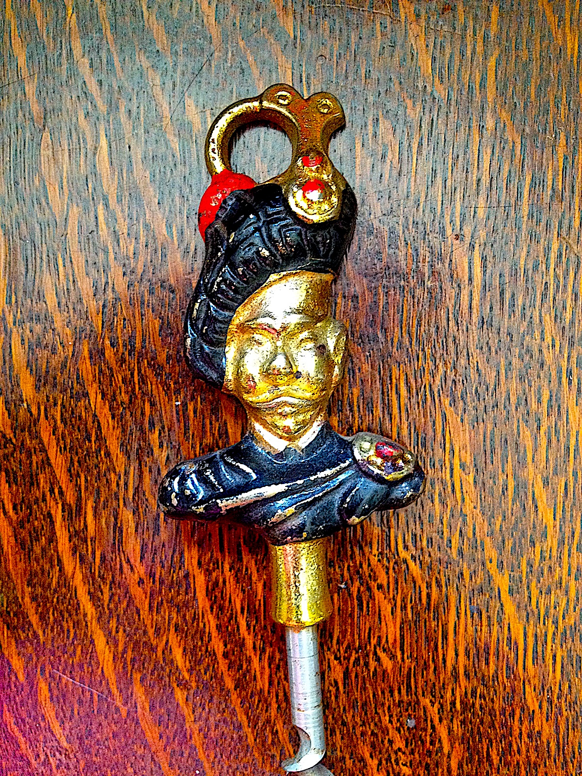 Rare Vintage brass corkscrews • Antiche Curiosità