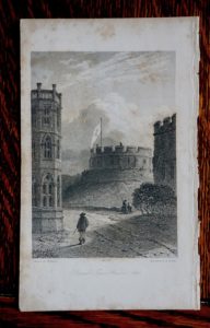 Round Tower, Windsor, 1660 published Sep 1833