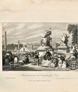 The Promenade of Longchamps, Paris, 1845