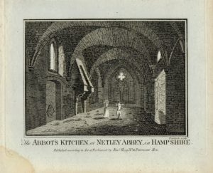 The Abbot's Kitchen at Netley Abbey in Hampshire, 1780