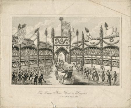 The Queen First Visit to Brigton, 1837