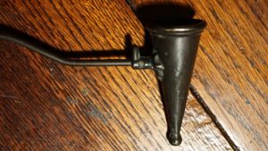 Victorian Iron Snuffer Candle