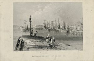 Entrance to the Port of Dundee, 1842