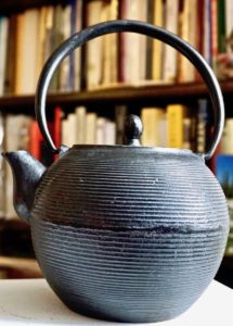 Antique Japanese Cast Iron Teapot