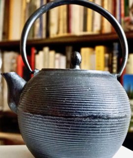 Antique Japanese Cast Iron Teapot