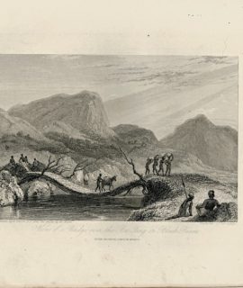 View of Bridge over the Ba Fing or Black River, 1830 ca.