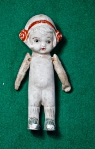 Antique Biscuit Porcelain Doll, 1890-1910