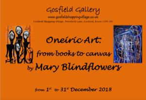 Oneiric art at Gosfield Gallery: from books to canvas