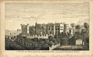 A View of Rose Castle in Cumberland the seat of the Bishop of Carliste, 1776