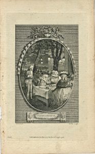 Antique Engraving Print, Connoisseur, 1786 (Plate II)