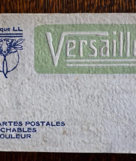 24 Cartes Postales détachables en couleur, Versailles, 1910-20