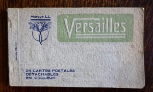 24 Cartes Postales détachables en couleur, Versailles, 1910-20