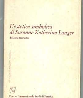 Lucia Demartis, L'estetica simbolica di Susanne Katherina Langer, 2004