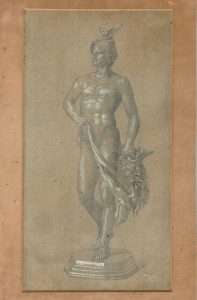 Pencil Drawing, Perseus, 1900