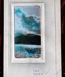 The Dawn, Antique Real Photo Postcard, Davidson, 1905