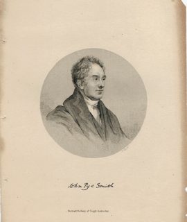 Antique Engraving Print, John Pye Smith, 1840 ca.