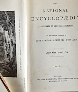 The National Encyclopaedia: A Dictionary of Universal Knowledge, London 1880