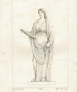 Antique Engraving Print, Ferd. Mori, 1835