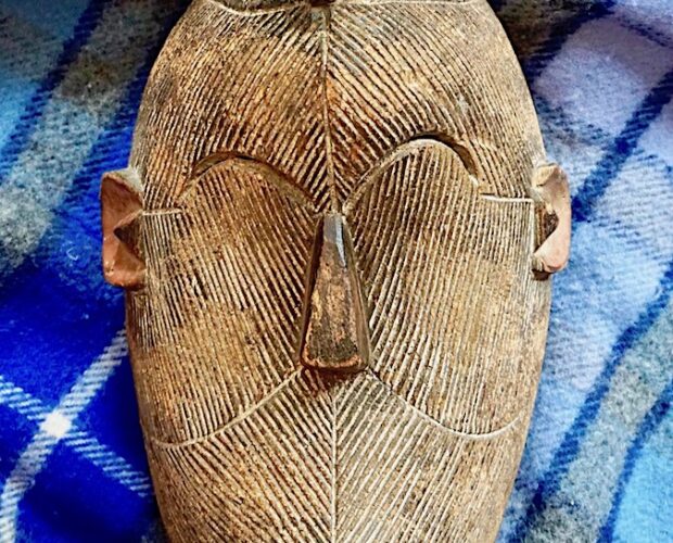 Antique Handmade African Tribal Mask