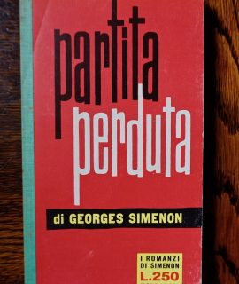 Georges Simenon, Partita perduta, I romanzi di Simenon, 1961