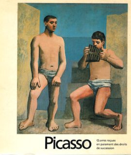 Picasso, oeuvres reçues en paiement ds droits de succession, SPADEM, 1979