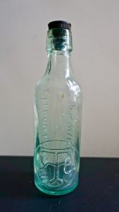 Antique Victorian Glass Bottle, Talbot Mineral Water