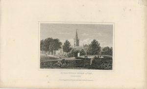 Antique Engraving Print, Stratford-Upon-Avon, 1830 ca.