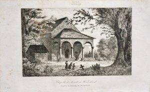 Antique Engraving Print, Chapelle d'Arnold de Winkelried, 1836
