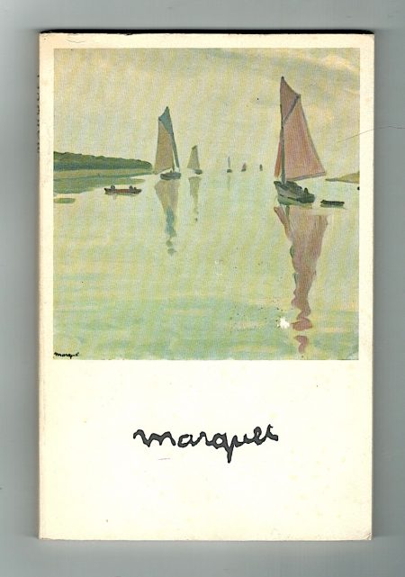 Albert Marquet par Marcelle Marquet, Fernand Hazan, 1955