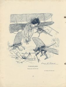 Rare Vintage Print, The Descent of Man, 1908