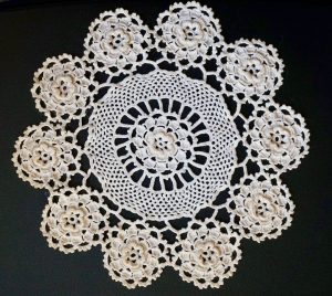 Vintage Handmade Crochet Doily