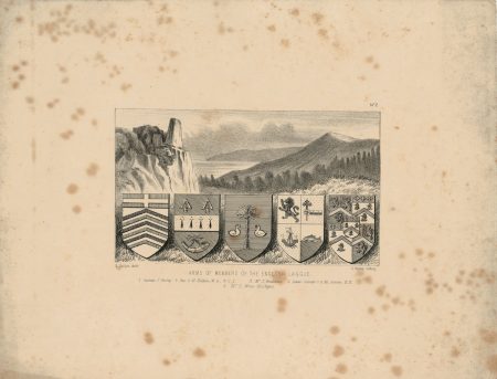 Arms of Members of the English Langue, 1835 ca.