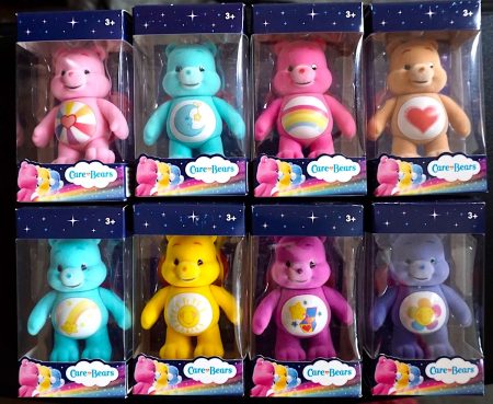 8 Care Bears 80401 Collectable Flock Figures