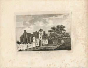 Antique Engraving Print, Combe Sydenham Somersetshire, 1783