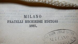 Manzoni, I promessi sposi, Milano, Fratelli Rechiedei Editori, 1885