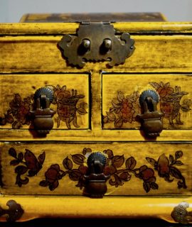 Rare Antique Chinese Jewellery Box, 1850-70