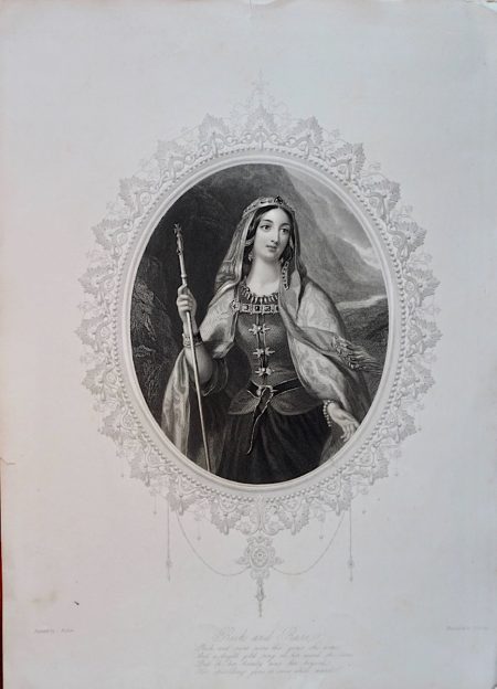 Antique Engraving Print, Rich and Rare, 1846