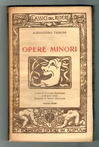 A. Tassoni, Opere Minori, Formiggini, 1926