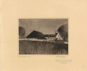Vintage Print, A Buckinghamshire Farm, 1933