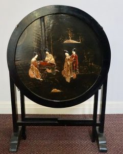 Antique Handmade Oriental Lacquered Coffee Table, 1850