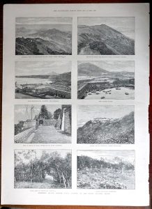 Antique Print, Ascension Island, 1888
