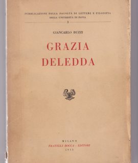 Giancarlo Buzzi, Grazia Deledda