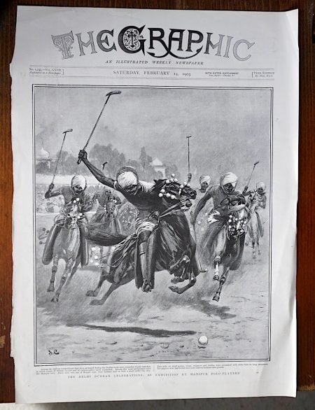 Vintage Print, An Exhibition by Manipur Polo-Players, 1903