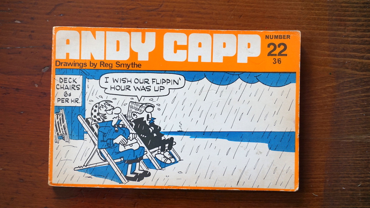 Andy Capp, drawings by Reg Smythe, number 22, 1969 • Antiche Curiosità