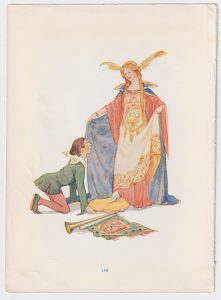 Vintage Coloured Plate by Margaret W. Tarrant, 1922