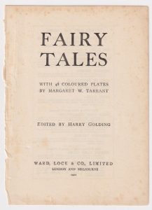 Fairy tales edited by Harry Golding, frontispiece, 1922