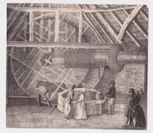Antique Print, The Mill, 1860 ca.