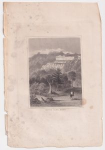 Antique Engraving Print, Seven Oaks, Kent, 1830