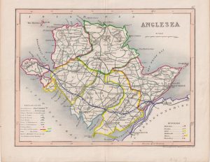 Antique Map, Anglesea, 1840