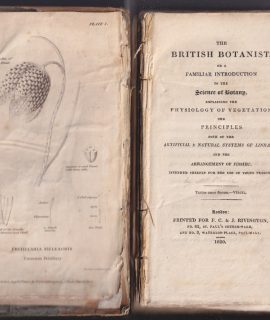 The British Botanist, Or a familiar introduction to the Science of Botany... 1820